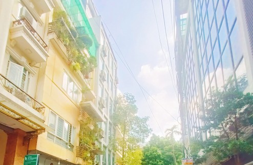 Bán nhà Nguyễn Thị Đinh, Cầu Giấy, Phân Lô, Thông sàn. Kinh Doanh, 100m2, 8 tầng. Giá: 40  tỷ