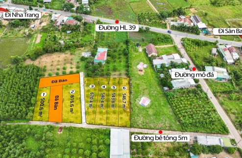 Chính chủ cần tiền bán gấp lô đất Suối Tiên-Diên Khánh giá đầu tư-LH 0906 359 868