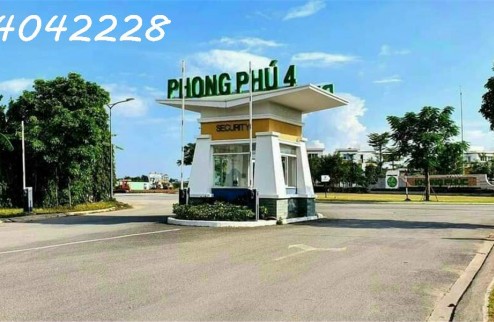 BÁN LỖ 2 TỶ NỀN GÓC ĐƯỜNG SONG HÀNH QL50 KDC PHONG PHÚ 4