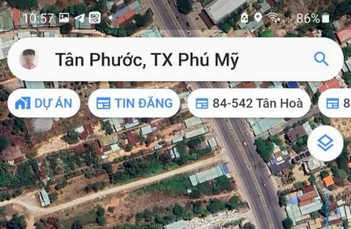 chính chủ bán đất Đường QL 51-Thị xã Phú Mỹ -Giá Dưới 2 Tỷ ,LH 0966943807
