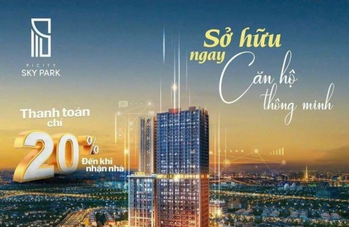 Mở bán căn hộ Picity Sky Park Phạm Văn Đồng giá 1,2 tỷ/căn