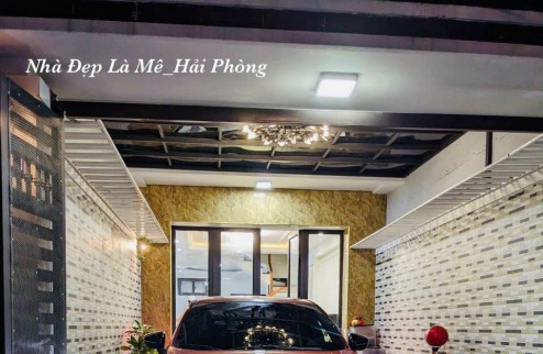 CỰC PHẨM PHỐ LÊ CHÂN 4 TẦNG SÂN CỔNG RIÊNG DUY NHẤT CÓ GARA Ô TÔ