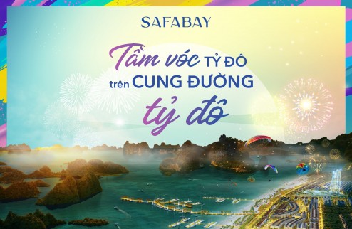 Đất nền Trung tâm Thành phố Cẩm Phả - Safabay Cẩm Phả chỉ 1.3 tỷ