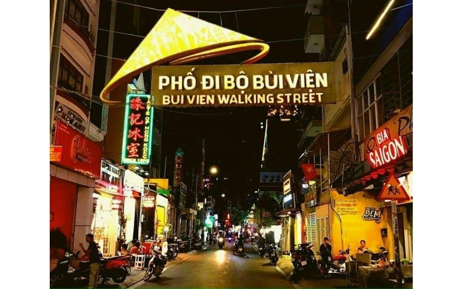 Phố Tây Bùi Viện, 4 Tầng Đẹp Keng, Dòng Tiền Sẵn, Nhĩnh 6 Tỷ