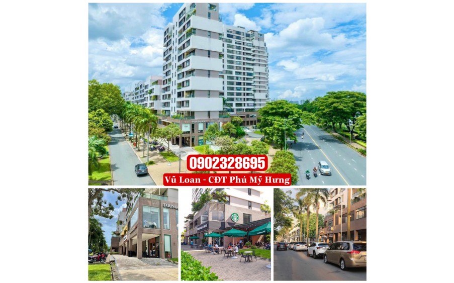 Shophouse panorama Phú Mỹ Hưng-  ký HĐMB trực tiếp CĐT - Sở hữu lâu dài tại đô thị Phú Mỹ Hưng, sẵn hợp đồng thuê