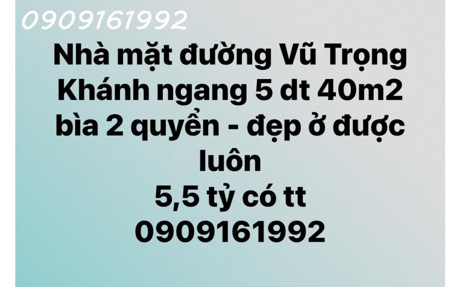 Nhà mặt đường Văn Cao vị trí đẹp buôn bán ok không còn căn thứ 2 tại  thị trường lúc này