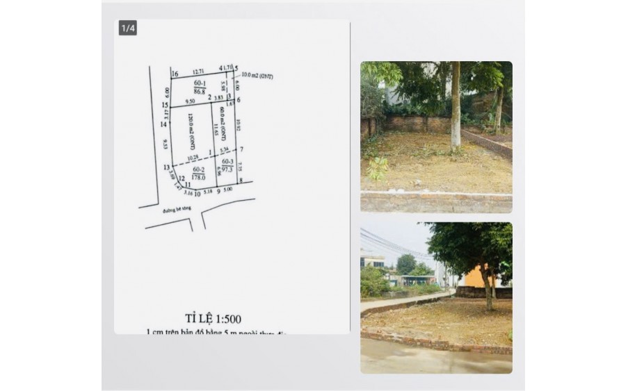 Gần 90m đường thông tuyến 2 đường tỉnh lộ 420- Sau siêu thị đức thành 
Giá nhỉnh 2 tỷ được lô đất 6m mt 
Giá f0 
Đầu tư hoặc làm.dịch vụ kinh doanh