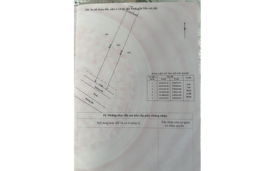 Cần bán gấp lô đất 4161,9  m²   tại xã Tân An Hội ,huyện Củ Chi, TP.HCM