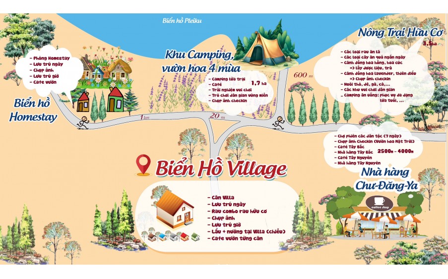 MỞ BÁN SIÊU PHẨM VILLAGE BIỂN HỒ GIA LAI CHO NHÀ ĐẦU TƯ