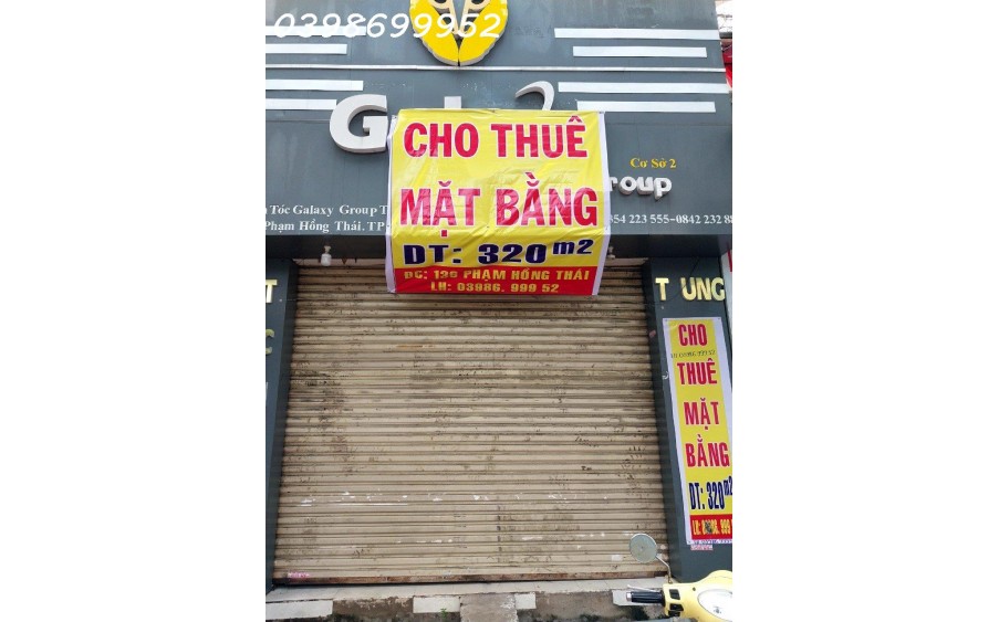 CHO THUÊ MẶT BẰNG TAỊ 136 PHẠM HỒNG THÁI • Địa chỉ: 136 Phạm Hồng Thái, Phường 7, Thành phố Vũng Tàu, Bà Rịa - Vũng Tàu