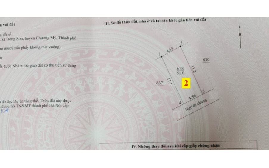 Duy nhất nhanh thì còn chỉ 7xx triệu 
- diện tích 50m đường ô tô tải tận đất 
- cách Ql6 chỉ 300m cực gần ạ