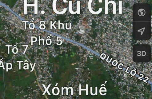 Bán đất nhánh kênh 8 xã Tân An Hội huyện Củ Chi TP.HCM