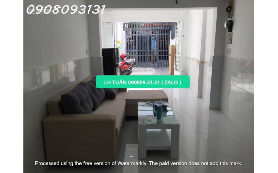 T3131- Bán Nhà Quận 3 - Hẻm 429/ Lê Văn Sỹ - 69m² - 2 Tầng - Giá bán: 5.6 tỷ