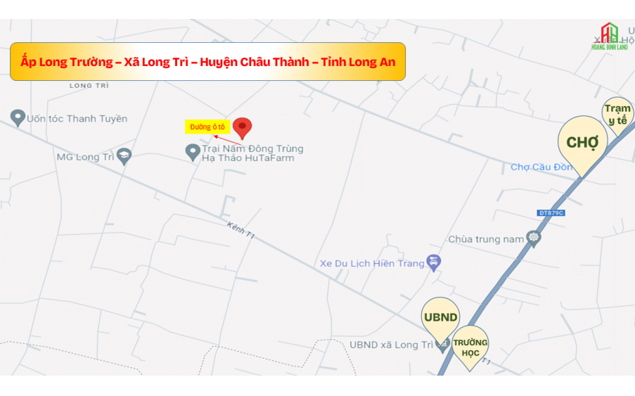 ĐẤT NỀN THỔ CƯ 100% CÁCH TP.HCM 38Km CHỈ 340 TRIỆU/LÔ