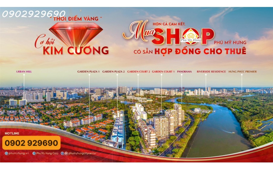 Sở hữu SHOP Riverside Residence Phú Mỹ Hưng trong tầm tay - SH Lâu dài