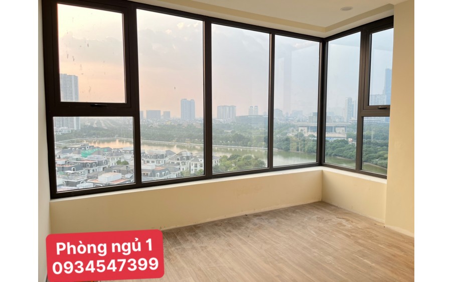 Cực rẻ ! Cho thuê căn góc 3 ngủ 99m2 đẹp nhất Trinity Tower ( cạnh Vinhomes Green Bay) giá 14tr/th, nhìn 3 Hồ điều hòa