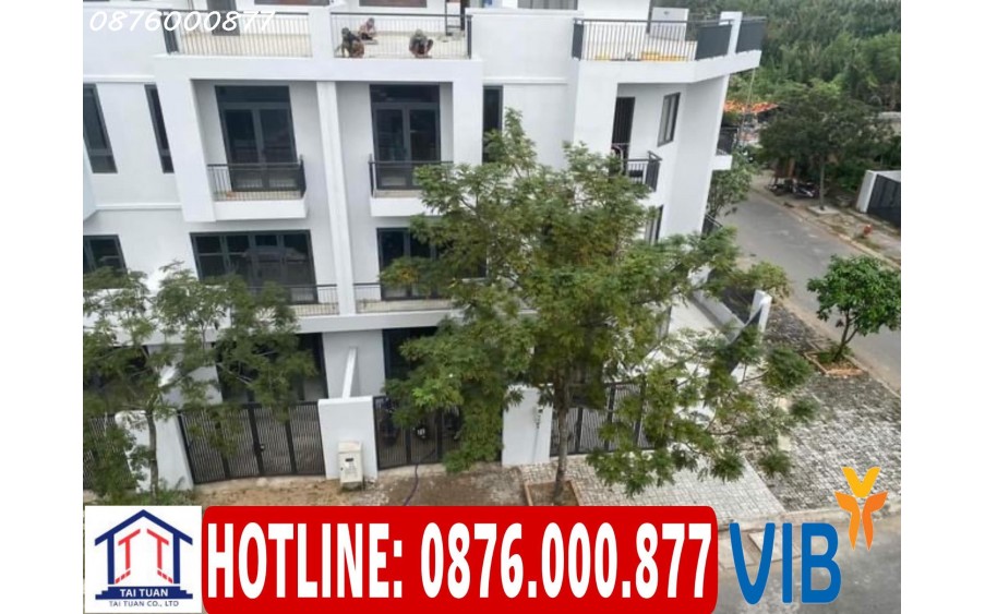 VIB phát mãi lô đất biệt thự 1221m2 Lê Văn Lương Nhà Bè. Lô góc 2MT đường 16m. Giá 49tr/m2