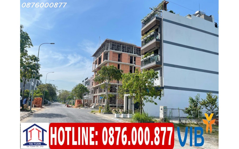 VIB phát mãi lô đất sổ hồng 5,5mx21m KDC Lập Phúc Nhà Bè. MT đường 16m. Giá 55 triệu/ m2