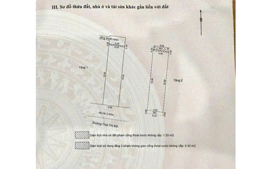 BÁN CHIA TS! BÁN NHÀ 2 TẦNG ĐẦU ĐƯỜNG MT THÁI THỊ BÔI - VỊ TRÍ KD SIÊU ĐỈNH - GIÁ NHỈNH 5 TỶ TL.