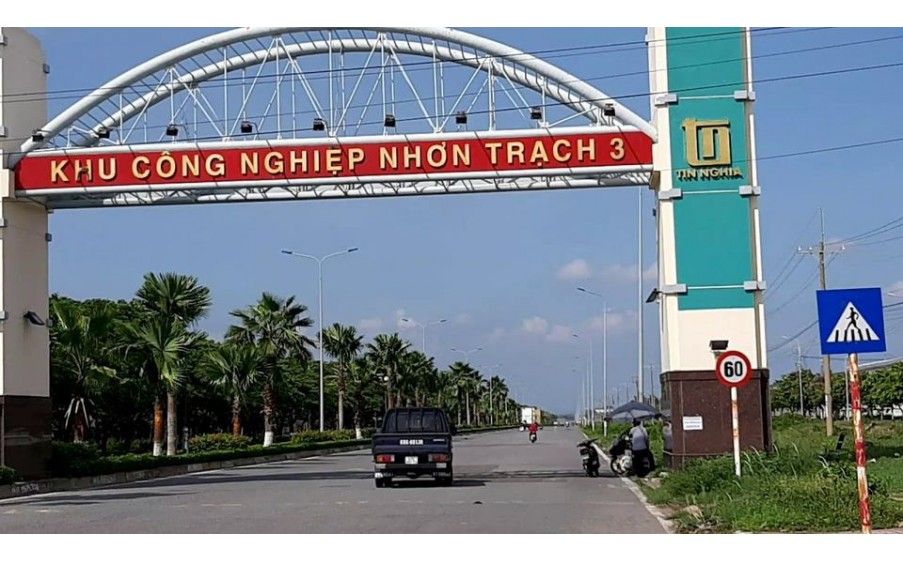 THÔNG BÁO CHO THUÊ NHÀ XƯỞNG Đường Số 3, KCN Nhơn Trạch 3