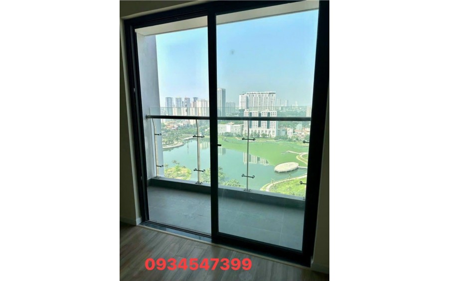 Cực rẻ ! Cho thuê căn góc 3 ngủ 99m2 đẹp nhất Trinity Tower ( cạnh Vinhomes Green Bay) giá 14tr/th, nhìn 3 Hồ điều hòa