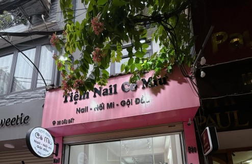 SANG NHƯỢNG CỬA HÀNG NAIL-Mi , GỘI 
ĐỊA CHỈ: 35 Cầu Đất , Chương Dương, Hoàn Kiếm , Hà Nội