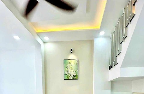 LÊ HOÀNG PHÁI, Gò Vấp Nhà Mới Trệt 2 Lầu 33m2 4.35 Tỷ