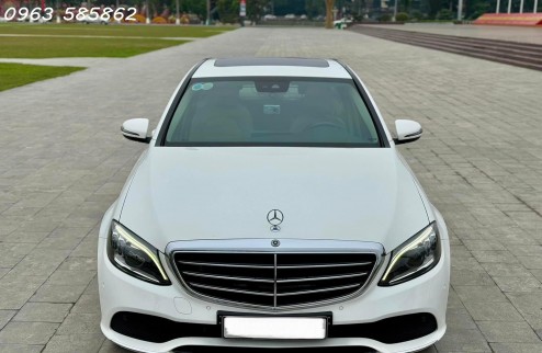 Merc C200ex sản xuất 2019 model 2020 1 chủ mua mới từ đầu trắng lại kem đi có 3v km zin full ls hãng