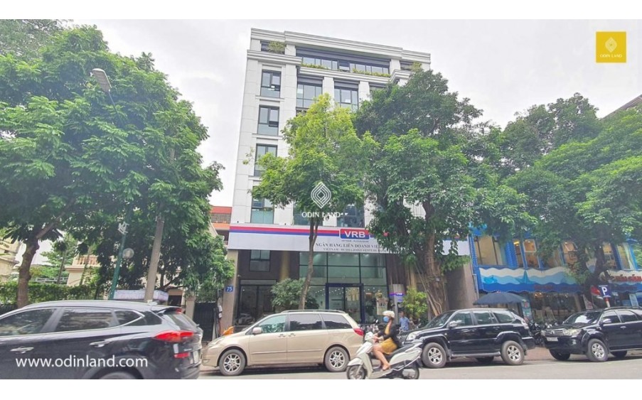 TÒA BUIDING MẶT PHỐ TRẦN HƯNG ĐẠO, NGAY BỜ HỒ: 115M2, 9 TẦNG, VIEW SANG TRÀNG TIỀN PLAZA, 90 TỶ