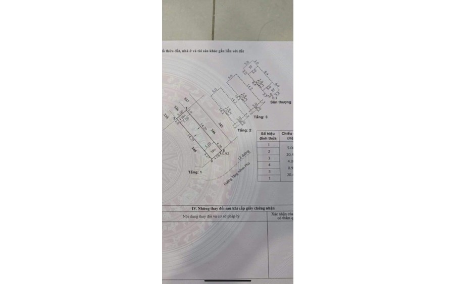 Nhà 3 lầu mặt tiền Đường Tăng Nhơn Phú, TP Thủ Đức (đối diện trường công thương