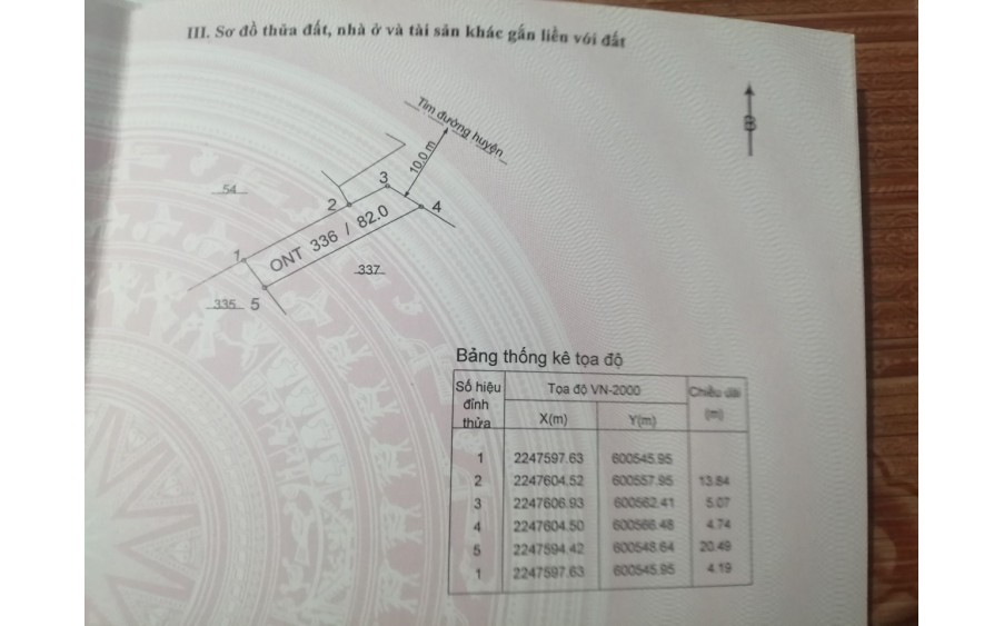 CẦN BÁN LÔ ĐẤT 544M2 VỊ TRÍ ĐẤT CỰC ĐẸP XÃ BÌNH ĐỊNH, HUYỆN KIẾN XƯƠNG, THÁI BÌNH