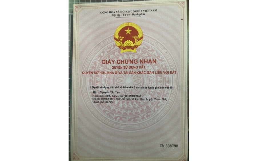 CHO THUÊ NHÀ NGUYÊN CĂN PHƯỜNG Định Công Thượng