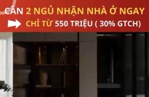 CHỈ TỬ 550TR (30% GTCH ) BẠN ĐÃ SỞ HỮU NGAY CĂN HỘ 2 PN TẠI VINHOMES OCEAN PARK – NHẬN NHÀ Ở NGAY – SỔ HỒNG VĨNH VIỄN