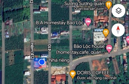 Bán Đất Đẹp - Vị Trí Đắc Địa Tại Hẻm 410 và 412 Phan Đình Phùng, TP Bảo Lộc