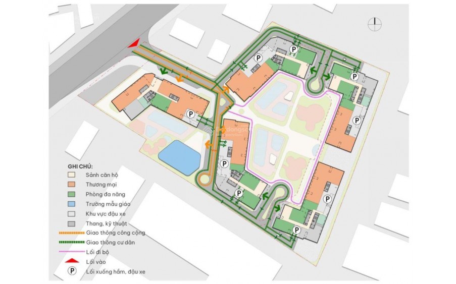 Bán Căn Hộ Destino Centro, QL1A, Sát Chợ Bình Chánh, 1,1 Tỷ, 50m2