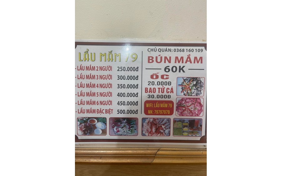 BÚN MẮM - LẨU MẮM 79 - 231 Hai Bà Trưng, Phường 6, TP Đà Lạt