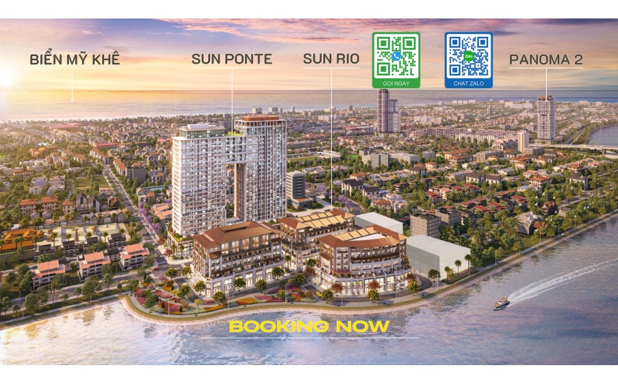 Nhận booking dự án Sun Ponte Residence  tập đoàn Sun Group