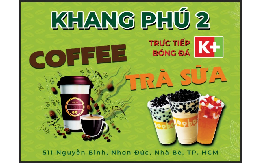 CẦN SANG NHƯỢNG QUÁN TRÀ SỮA – COFFE