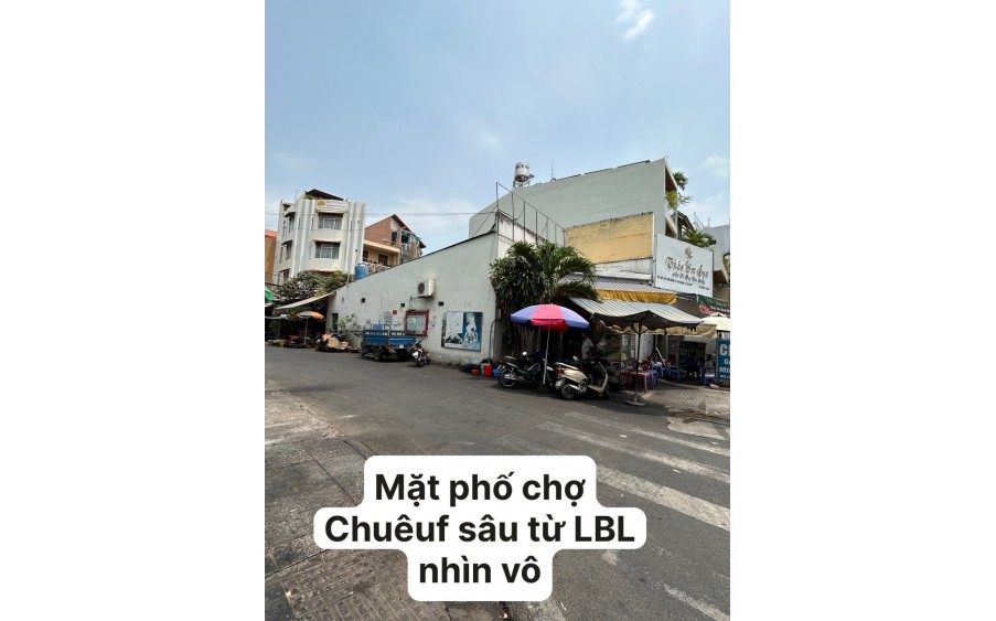 Cho thuê MBKD 3 mặt tiền số 921 Luỹ Bán Bích, phường Tân Thành, quận Tân Phú.