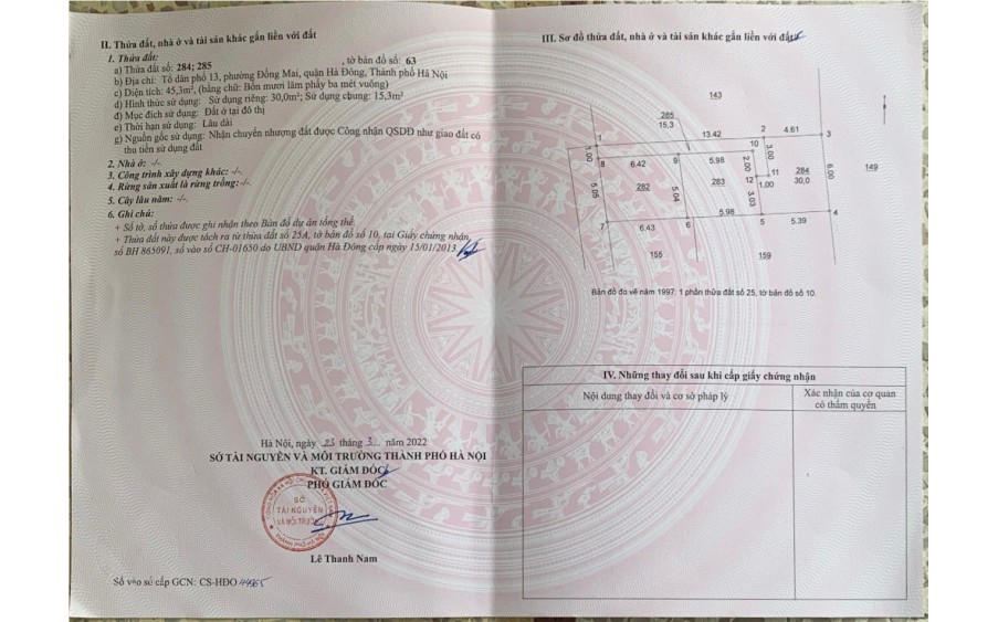 cần bán cụm 3 lô tổ 13 đồng mai dt 30 trở lên tài chính chỉ 1 tỷ quay đầu anh chị quan tâm liên hệ sớm nhât