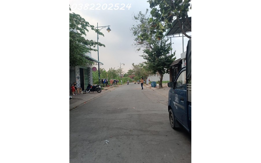 bán lô 122m2 sau nhà văn hóa thiếu Nhi Q12 - cách chợ Hiệp Thành 500m