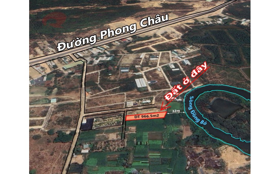 Bán đất Phước Đồng Nha Trang gần đường Phong Châu cách khu TĐC Đất Lành 900m giá chỉ 4,6 triệu/m2