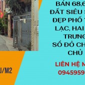 Chính chủ bán đất SIÊU SIÊU ĐẸP, MT siêu rộng, phố Yên Lạc, Hai Bà Trưng, Hà Nội