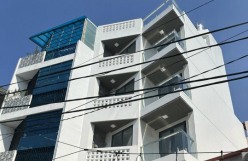 Bán nhà mới đẹp hẻm 6m đường Nơ Trang Long, giáp Phú Nhuận 53m2 có gara  7 tỷ 6 TL