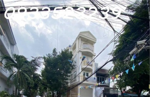 Bán nhà 4 tầng đường 12m Nguyễn Gia Trí (D2) P25,4x22m phù hợp làm văn phòng