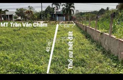 BÁN ĐẤT MT TRẦN VĂN CHẨM, 200m2, Giá 3.2 tỷ