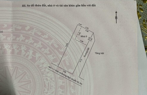 bán nhà kiệt ngô quyền phường Mân Thái sơn trà đà nẵng