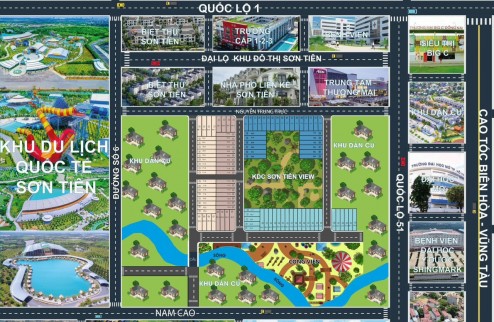 Bán đất sát bên TP du lịch Sơn Tiên 70m2 Biên Hòa Đồng Nai