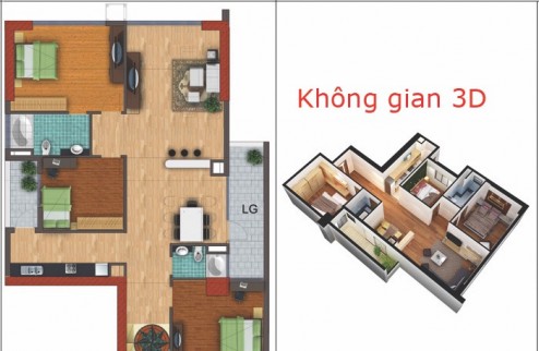 Chính chủ cần tiền bán gấp căn hộ 3 ngủ 159m2 Flc Landmark Tower nội thất đầy đủ giá rẻ 4tỷ8, sổ đỏ