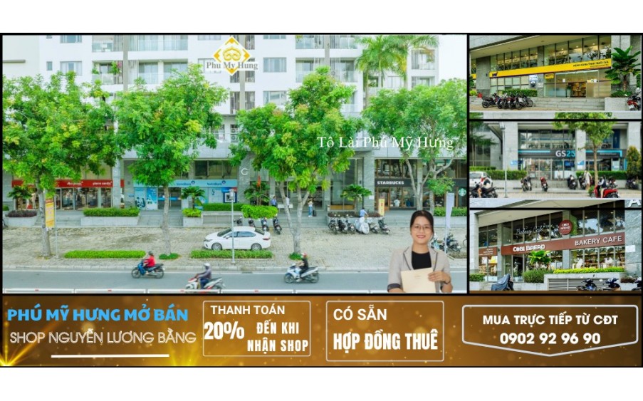 SHOPHOUSE KHỐI ĐẾ DỰ ÁN THE AURORA PHÚ MỸ HƯNG - THIẾT KẾ SHOP SANG TRỌNG HIỆN ĐẠI